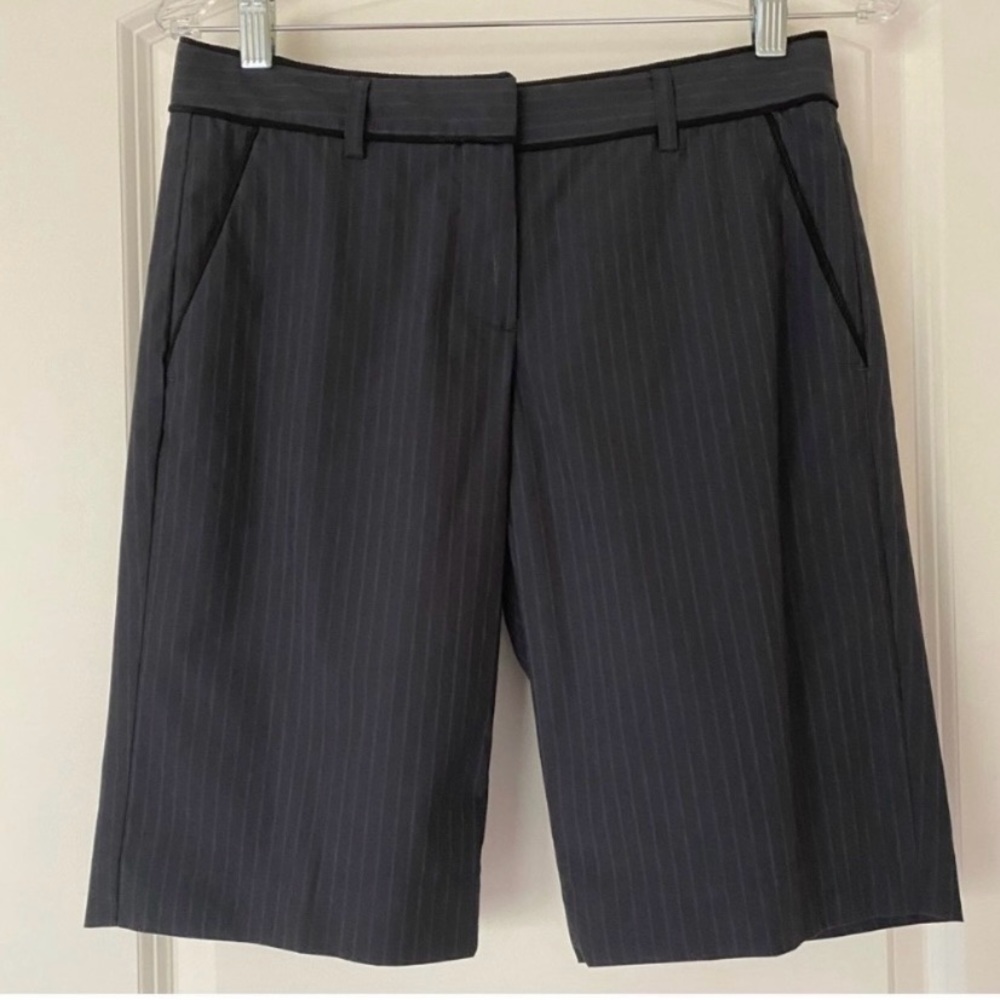 Theory Pinstripe Shorts